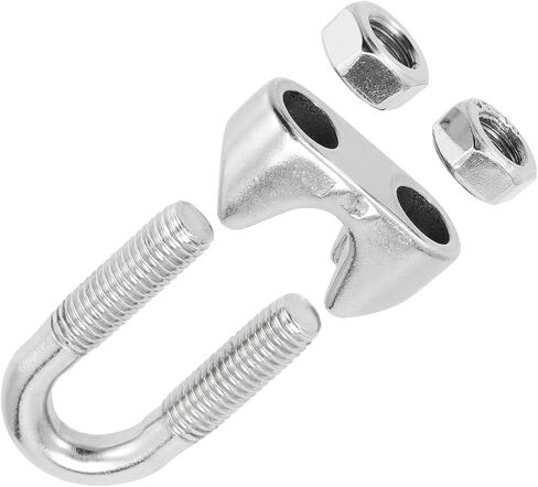 FUNSUEI 20 Pack 3/8 Inch Wire Rope Clamp, Heavy Duty Wire Rope Clip, M10 Stainless Steel Wire Cable Clamp in Kuwait