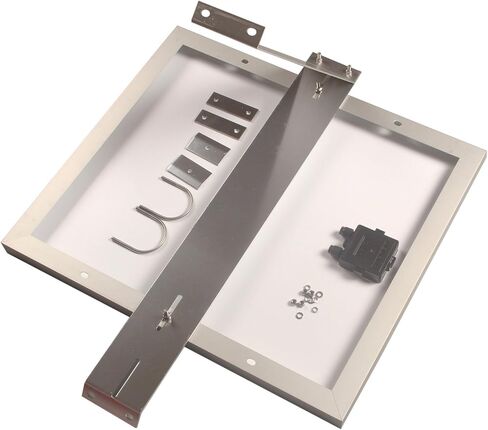 مجموعة تركيب عمود اللوحة الشمسية، دعامات تثبيت على الحائط بذراع واحدة تدعم الألواح الشمسية من 5 وات إلى 50 وات in Kuwait