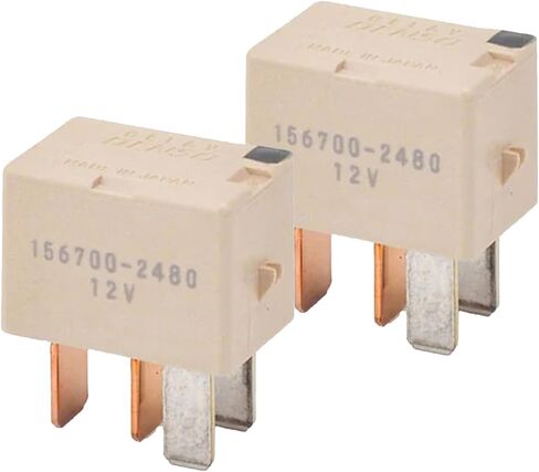 2 قطعة 156700-2480 مرحل السيارة 12VDC 4-pin in Kuwait