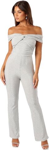 Petal & Pup Womens Sharnie Off Shoulder Jumpsuit in Saudi Arabia