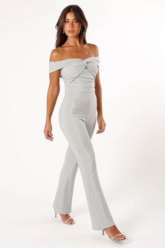 Petal & Pup Womens Sharnie Off Shoulder Jumpsuit in Saudi Arabia
