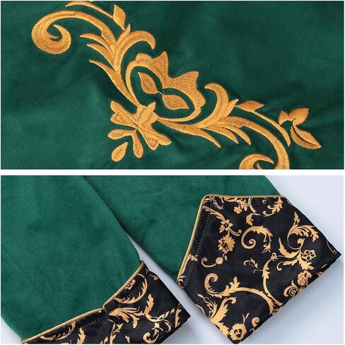 GRAJTCIN Men's Steampunk Jacket Renaissance Vintage Tailcoat Medieval Gothic Victorian Velvet Embroidery Frock Coat in Saudi Arabia