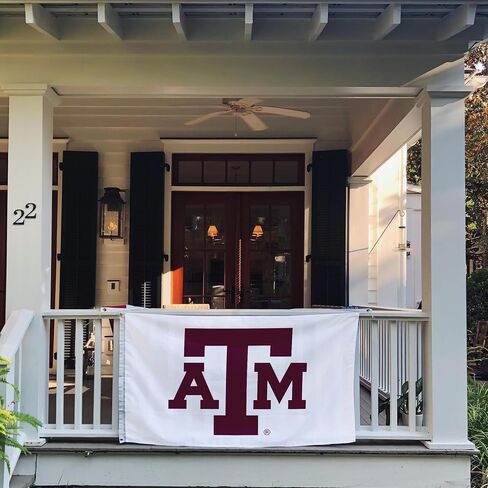 لافتات علم جامعة صبار الصحراء تكساس إيه آند إم Aggies TAMU 100% بوليستر للاستخدام الداخلي والخارجي 3 × 5 أقدام (النمط 3) in Saudi Arabia