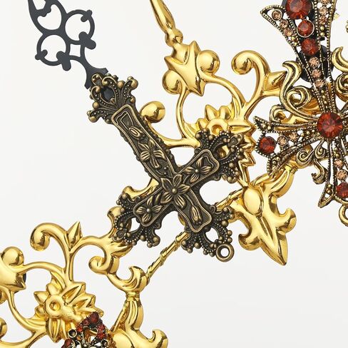 أغطية رأس من COSDREAMER Mary Halo Crown بسحاب مدبب وربطة عنق هالو تاج Sunburst Goddess للرأس in Kuwait