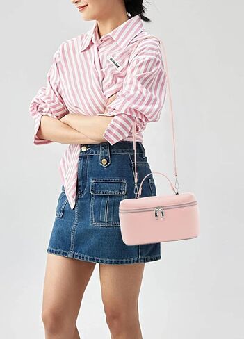 NIUEIMEE ZHOU Crossbody Bags for Women Top-Handle Vegan Leather Bag Designer Shoulder Handbag Trendy Purse in Saudi Arabia