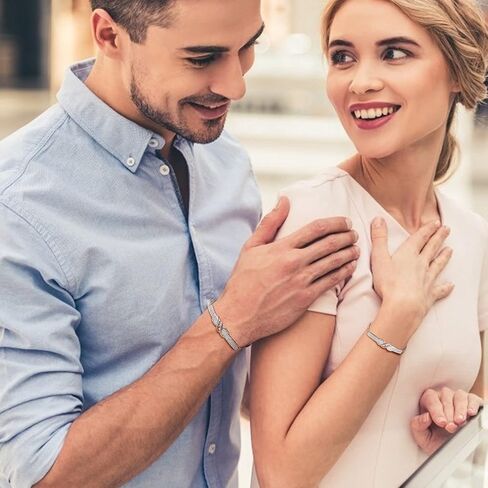 سوار انفينيتي مزدوج من الفضة الاسترليني عيار 925 للنساء، مطلي بالذهب الوردي، سوار بولو قابل للتعديل، هدية لعيد الأم، الذكرى السنوية لعيد الحب، هدية لها in Kuwait