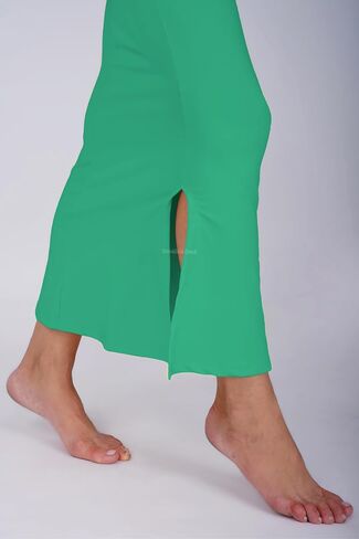 Saree Shapewear Petticoat for Women, Skirts,Shape Wear Sari Silhouette With Adjustable Drawstring and Side Slit in Kuwait