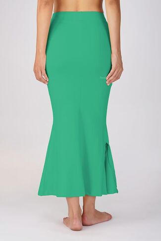 Saree Shapewear Petticoat for Women, Skirts,Shape Wear Sari Silhouette With Adjustable Drawstring and Side Slit in Kuwait