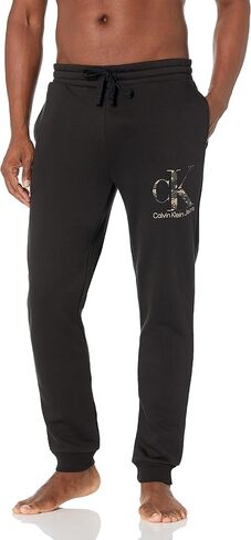 Calvin Klein Men's Camo Monogram Logo Fleece Joggers in Saudi Arabia