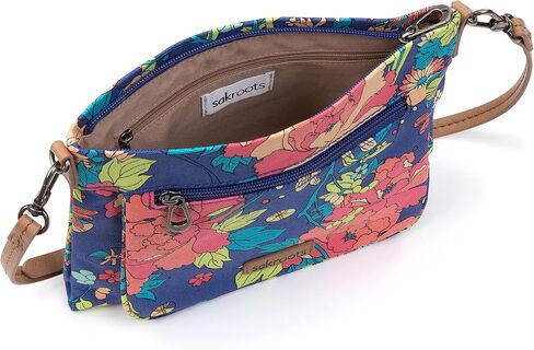 Sakroots Camden Small Crossbody in Cotton Uncoated Canvas in Saudi Arabia