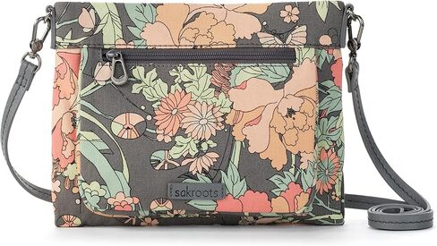 Sakroots Camden Small Crossbody in Cotton Uncoated Canvas in Saudi Arabia