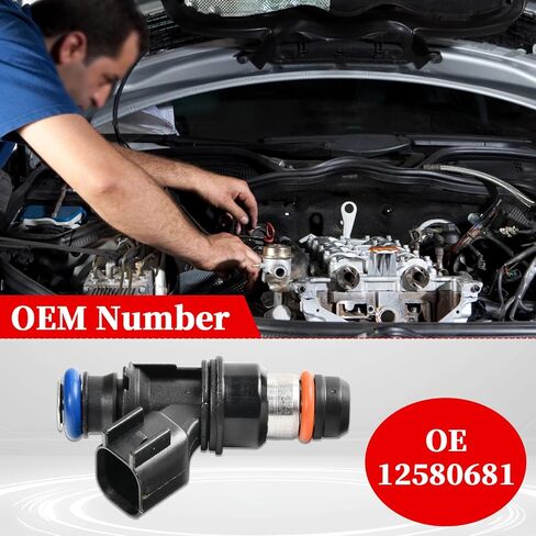 16450RAAA01, 16450RADL61 4PCS Fuel Injectors Compatible with Honda CR-V CRV 2005-2009, Accord 2003-2007, Element 2003-2011 & Acura RSX 2005-2006, 2.0L 2.4L in Kuwait