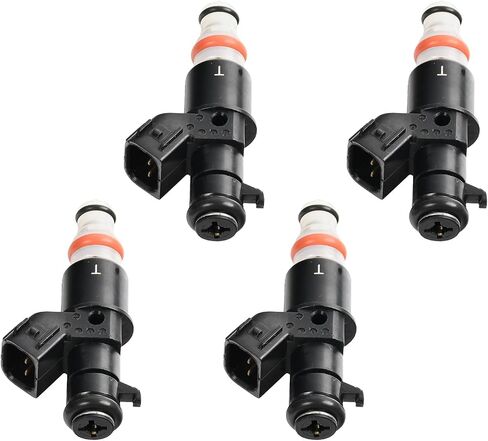 16450RAAA01, 16450RADL61 4PCS Fuel Injectors Compatible with Honda CR-V CRV 2005-2009, Accord 2003-2007, Element 2003-2011 & Acura RSX 2005-2006, 2.0L 2.4L in Kuwait