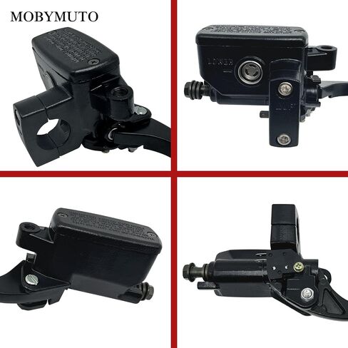 Universal 1" 25mm Motorcycle Brake Master Cylinder Lever, Chrome Handle Brake Master Cylinder Clutch Lever, Hydraulic Brake Clutch Master Cylinder Lever (Left Side) in Kuwait