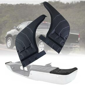 Rear Bumper Step Pad Compatible with Toyota Tundra 2007 2008 2009 2010 2011 2012 2013 Replace 52163-0C040 52164-0C040 (2 Pcs for Passenger & Driver Side)