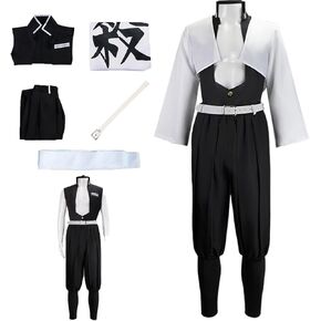 Shinazugawa Sanemi Cosplay Shinazugawa Sanemi Cosplay Costume Full Set Kimono Halloween