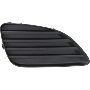 I-MATCH AUTO PARTS Front Right Passenger Side Bumper Insert Fog Light Bezel Molding Cover Grille Trim, Black Textured For 2010-2011 Toyota Camry 5212706140 TO1039130
