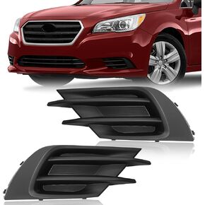 Fog Light Bezel Covers Compatible with 2015-2017 Subaru Legacy (without foglights) 1 Pair Fog Light Bezel Left & Right Side