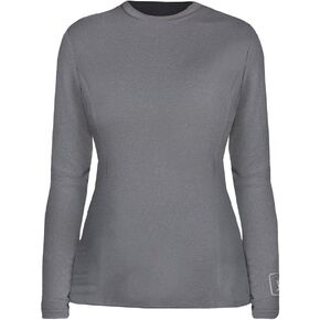PGA Tour Women's UPF 50 Solar Block Long Sleeve Golf Crew Shirt