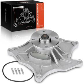 A-Premium Engine Water Pump Compatible with Cadillac SRX 2004-2009 STS 2005-2010 XLR 2004-2009 V8 4.4L 4.6L