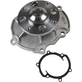Autoround AW5103 Water Pump with Gasket Compatible with Chevy Malibu Equinox Traverse Camaro, GMC Acadia Terrain, Cadillac CTS SRX, Buick Enclave Lacrosse, Pontiac G6, Saturn Vue, Saab 9-3, V6 Engine