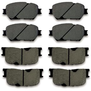 D908 D885 Ceramic Brake Pads Sets Front & Rear Replacement For Toyota For Camry 2002-2006