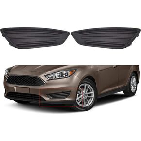 2-pack Fog Light Cover Replacement for 2015-2018 Focus S/SE Models Left and Right Side (Not compatible with ST and RS models)