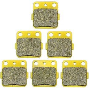 Front Rear Brake Pads Brakes for Yamaha YFM 350 2004-2013 YFM 660 2001-2005 Raptor FA084 MC0001