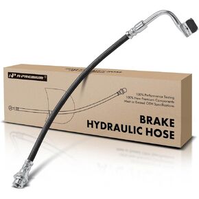 A-Premium Front Passenger Brake Hydraulic Hose Compatible with Select Chevy Models - Impala 2006-2013, Impala Limited 2014-2016, Monte Carlo 2006-2007 - Replace# 15242631