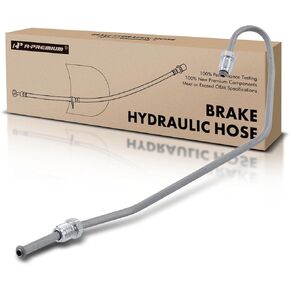 A-Premium Front Driver Outer Brake Hydraulic Hose Compatible with Select Land Rover Models - Discovery 1994 1995 1996 1997 1998 1999