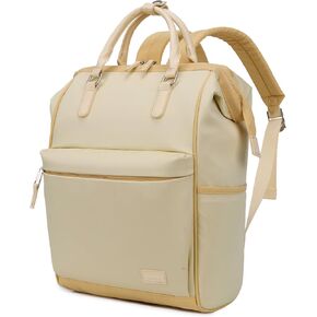 Kah&Kee Small Backpack for Women: 14" Slim Laptop Backpack, Fashionable, Functional & Cute, Ideal for Travel, Work, Teachers, Doctors
