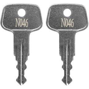N046 Thule Roofs Car Rack Replacement Key, Thule Roof Rack Replacement Key, Thule Bicycle Rack Key, Replacement Key for Thule Ski, Roof, Cargo Box, Carrier Racks and Crossbars [Code N046]