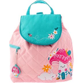 Stephen Joseph Kids' Unisex Toddler Back to School, Quilted Backpack, Farm, One Size