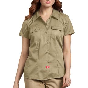 Dickies Women's 574 Original Work Shirt, Khaki