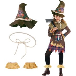 Morph Kids Scarecrow Costume for Little Girls - Creepy Scarecrow
