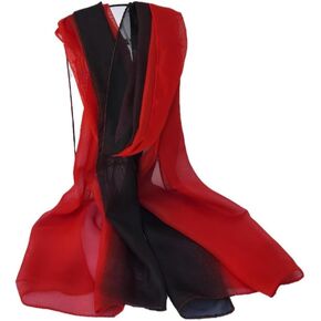 Ombre Lightweight Sheer Chiffon Fashion Wrap Scarf, 58 x 19 Inches Good Things To Come!
