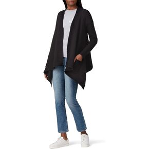 Rent The Runway Pre-Loved Black Drape Cardigan
