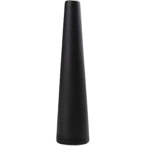 8.5 Inch Tall Matte Black Ceramic Bud Vase Single Stem Slender Flower Vase Taper Vase Wedding Table Centerpiece Decorations Home Decor for Room Office