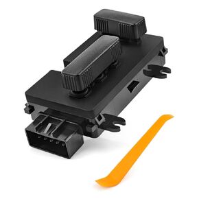 901-202 Driver Side Adjustment Power Seat Switch Compatible with 1999-2007 Chevy Silverado Avalanche Suburban Tahoe| GMC Sierra Yukon| Cadillac Escalade| Hummer H2, Replaces 901-202 12450166