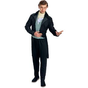 Disguise Bridgerton Brother Costume, Official Bridgerton Adult Halloween Costume with Top and Pants, Adult Size (42-46)