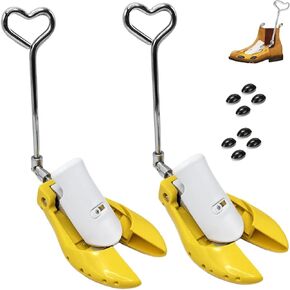 Boot Stretchers for Cowboy Boots Men Women, 2 Pack Adjustable Shoe Boot Stretchers for Thick Wide Feet, Boot Width & Instep Stretcher, for size 7-13