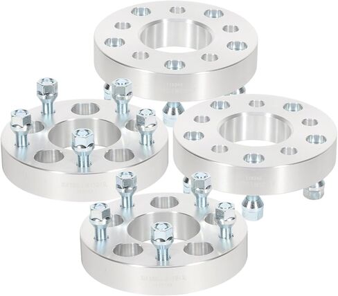 SCITOO 4 قطع 5x5.5 إلى 5x5 محولات العجلات 1.5 بوصة مسافة الخيط 1/2 محور تتحمل 87.1 مم 5 فواصل عجلة العروة تناسب داكوتا رام 1500 لدورانجو رامتشارجر E-150 إكونولين لـ F-150 برونكو لـ F-100 in Saudi Arabia