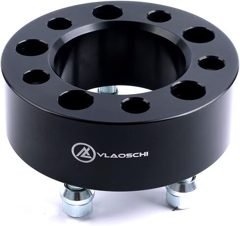 VLAOSCHI Black Forged 5x5 to 5x5.5 Wheel Adapters 2 Inch with 1/2" Studs Compatible with Jeep 5 Lug 5x127 to 5x139.7 Adapter for 2007-2018 Wrangler JK | 1999-2010 Grand Cherokee WJ WK - Pack of 4 in Saudi Arabia