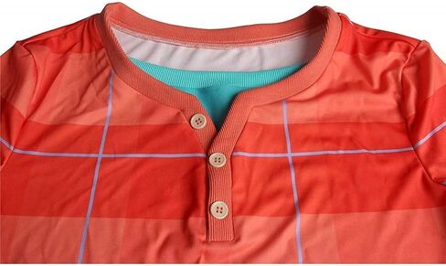 Ralph Breaks Cosplay Costume T Shirt Ralph Halloween Cosplay Suit Top Shirt Overalls Pants for Adult in Saudi Arabia