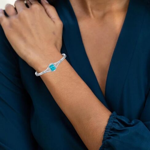 سوار من حجر الفيروز الأصلي المربع للنساء in Kuwait