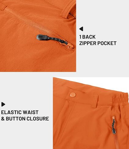 TACVASEN Men's Capri Pants Long Shorts Below Knee Cargo Shorts 3/4 Hiking Lightweight Quick Dry with Pockets for Workout in Saudi Arabia