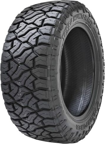 Venom Power Terra Hunter R/T+ إطار شعاعي للشاحنة الخفيفة للطرق الوعرة والطين لجميع التضاريس - 37X13.50R26LT 37X13.50X26 37X13.50-26 117Q نطاق التحميل F LRF 12-Ply BSW جدار جانبي أسود in Kuwait