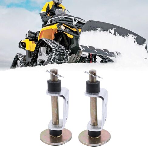 ELITEWILL 2 قطعة حذاء التزلج على الجليد العالمي محراث الثلج مجموعة أدوات التزلج تشمل التزلج وغسالات مناسبة للمركبة UTV in Kuwait