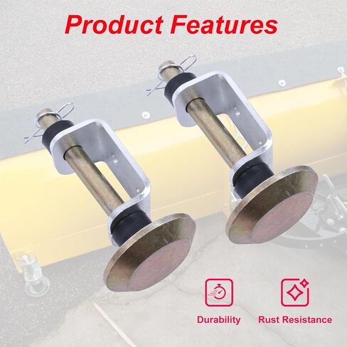 ELITEWILL 2 قطعة حذاء التزلج على الجليد العالمي محراث الثلج مجموعة أدوات التزلج تشمل التزلج وغسالات مناسبة للمركبة UTV in Kuwait