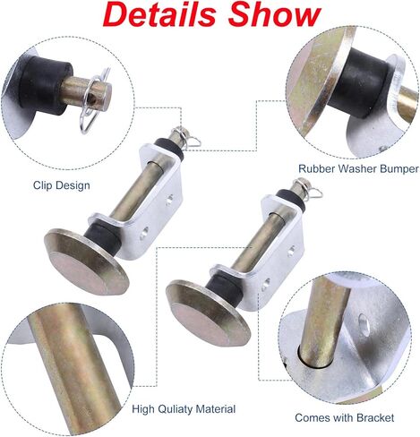 ELITEWILL 2 قطعة حذاء التزلج على الجليد العالمي محراث الثلج مجموعة أدوات التزلج تشمل التزلج وغسالات مناسبة للمركبة UTV in Kuwait